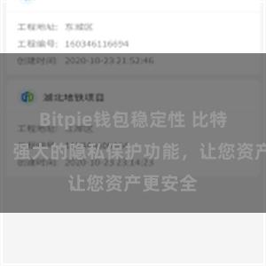 Bitpie钱包稳定性 比特派钱包：强大的隐私保护功能，让您资产更安全