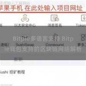 Bitpie多语言支持 Bitpie钱包支持的区块链网络解析