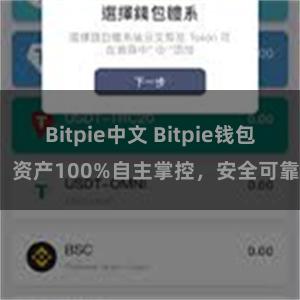 Bitpie中文 Bitpie钱包：资产100%自主掌控，安全可靠。