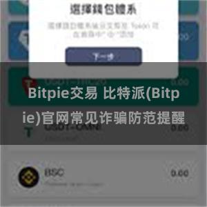 Bitpie交易 比特派(Bitpie)官网常见诈骗防范提醒