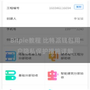 Bitpie教程 比特派钱包用户隐私保护措施详解