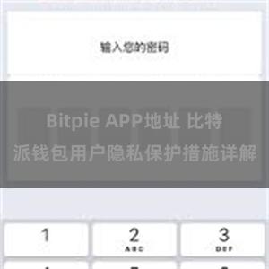 Bitpie APP地址 比特派钱包用户隐私保护措施详解