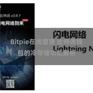 Bitpie在线管理 比特派钱包的冷存储功能解析