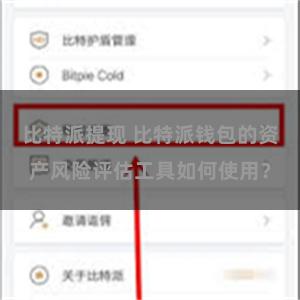 比特派提现 比特派钱包的资产风险评估工具如何使用？