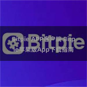 Bitpie APP客户端 Bitpie苹果版App下载指南