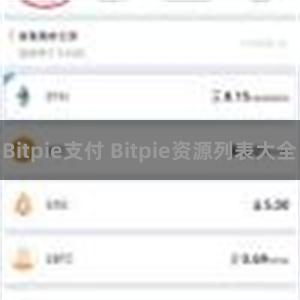 Bitpie支付 Bitpie资源列表大全